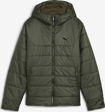 PUMA Jacke 'Essentials' in Grün: Vorderseite