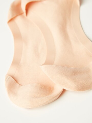 CALZEDONIA Ankle Socks in Beige