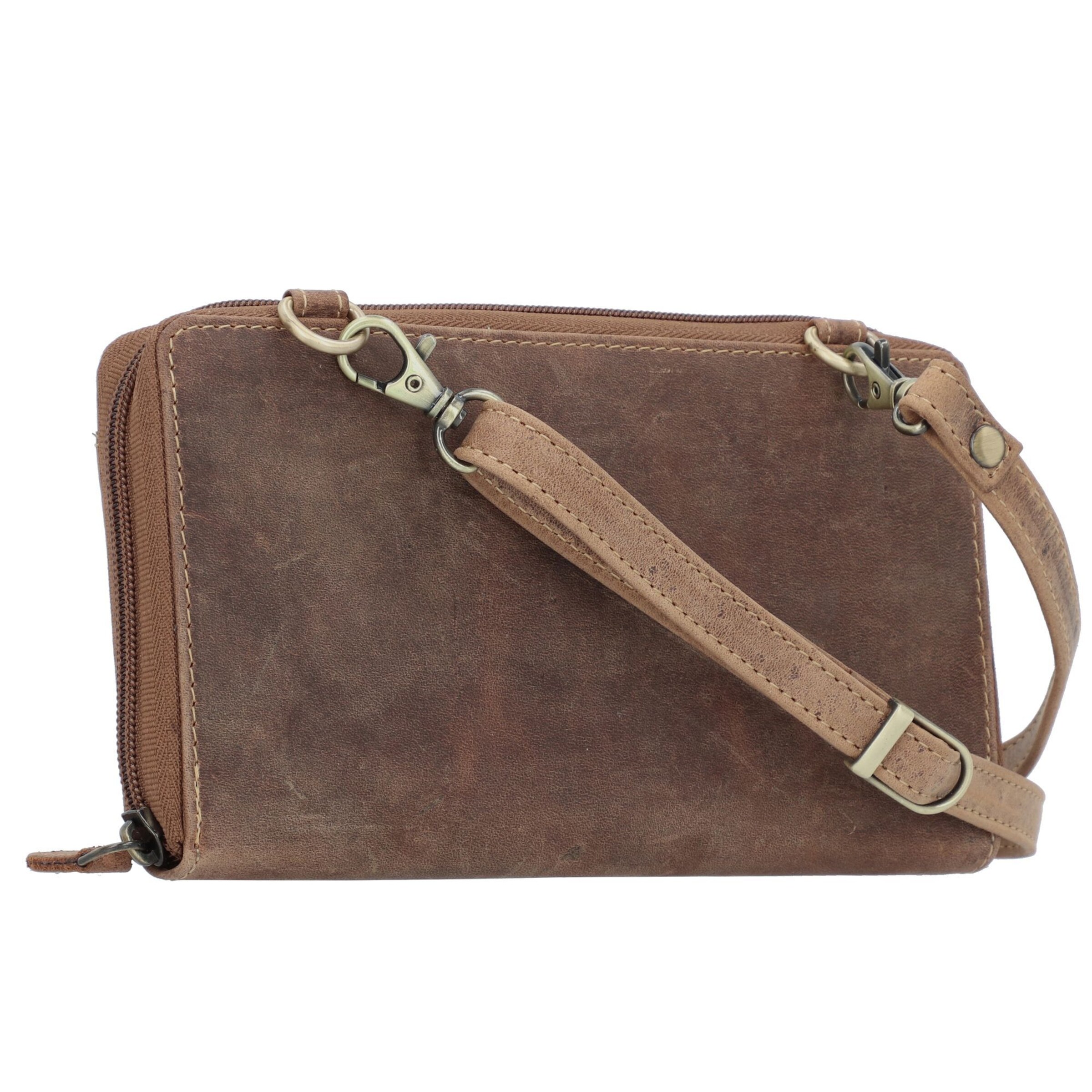 Pochette GREENBURRY en marron