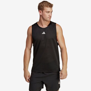 ADIDAS PERFORMANCE Performance Shirt '3Bar' in Black: front