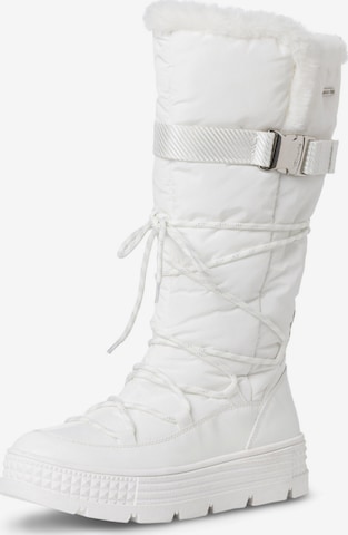 TAMARIS Snow boots in White: front