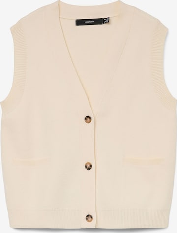 Gilet 'SABA' VERO MODA en beige : devant