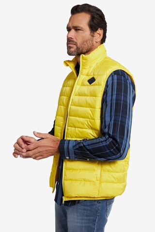 JP1880 Bodywarmer in Geel: voorkant