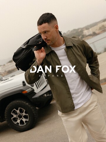 DAN FOX APPAREL Koszulka 'Leif' w kolorze zielony