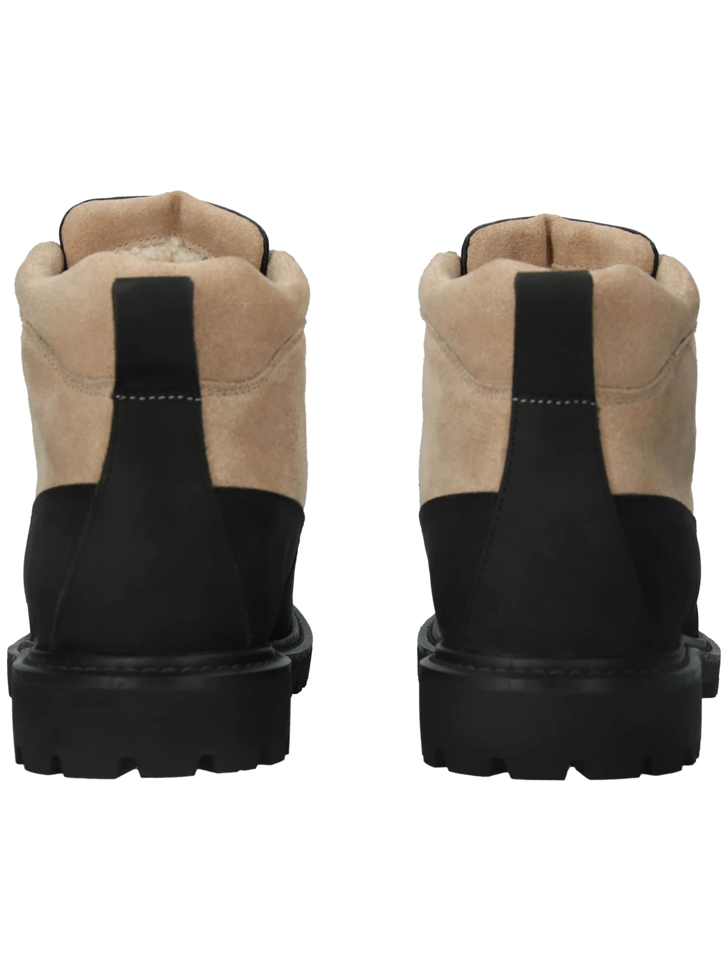 Boots stringati 'Rock Bear CG104' di BLACKSTONE in beige