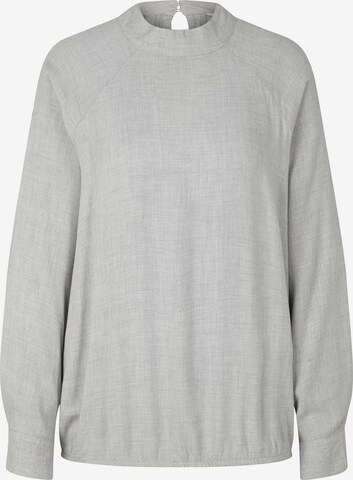 Camicia da donna di TOM TAILOR in grigio: frontale