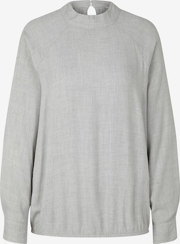 TOM TAILOR Blouse in Grey: front