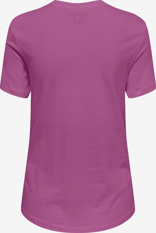 T-shirt Only Maternity en violet