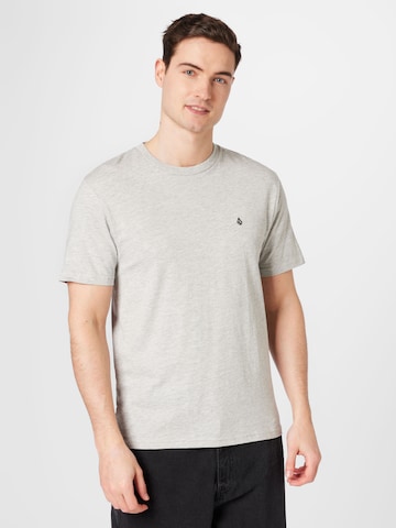 T-Shirt 'Stone Blanks' Volcom en gris : devant