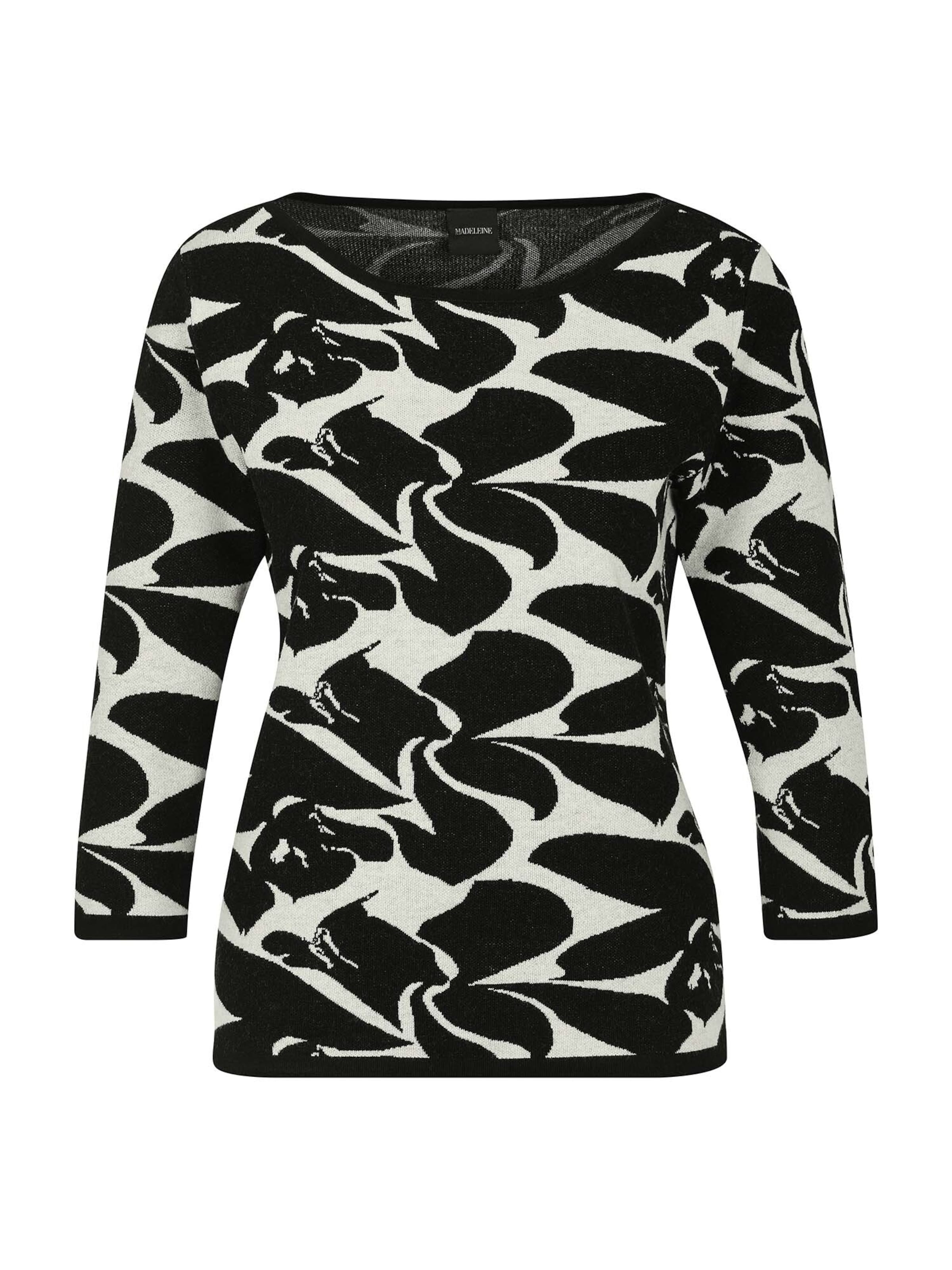 MADELEINE Trui in Zwart: voorkant