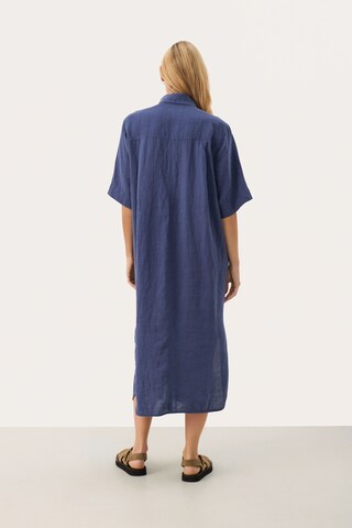 Part Two Shirt dress 'Regitta' in Blue