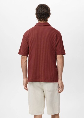 MANGO MAN Shirt 'Alayap' in Red