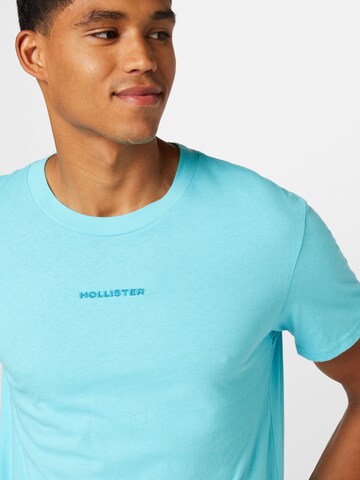 HOLLISTER - Camiseta 'BLUEDE' en azul