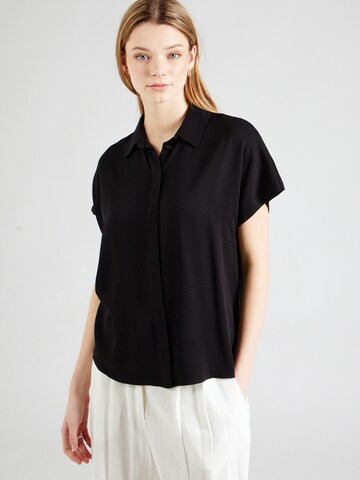 ARMEDANGELS Blouse 'Larisaana' in Zwart: voorkant