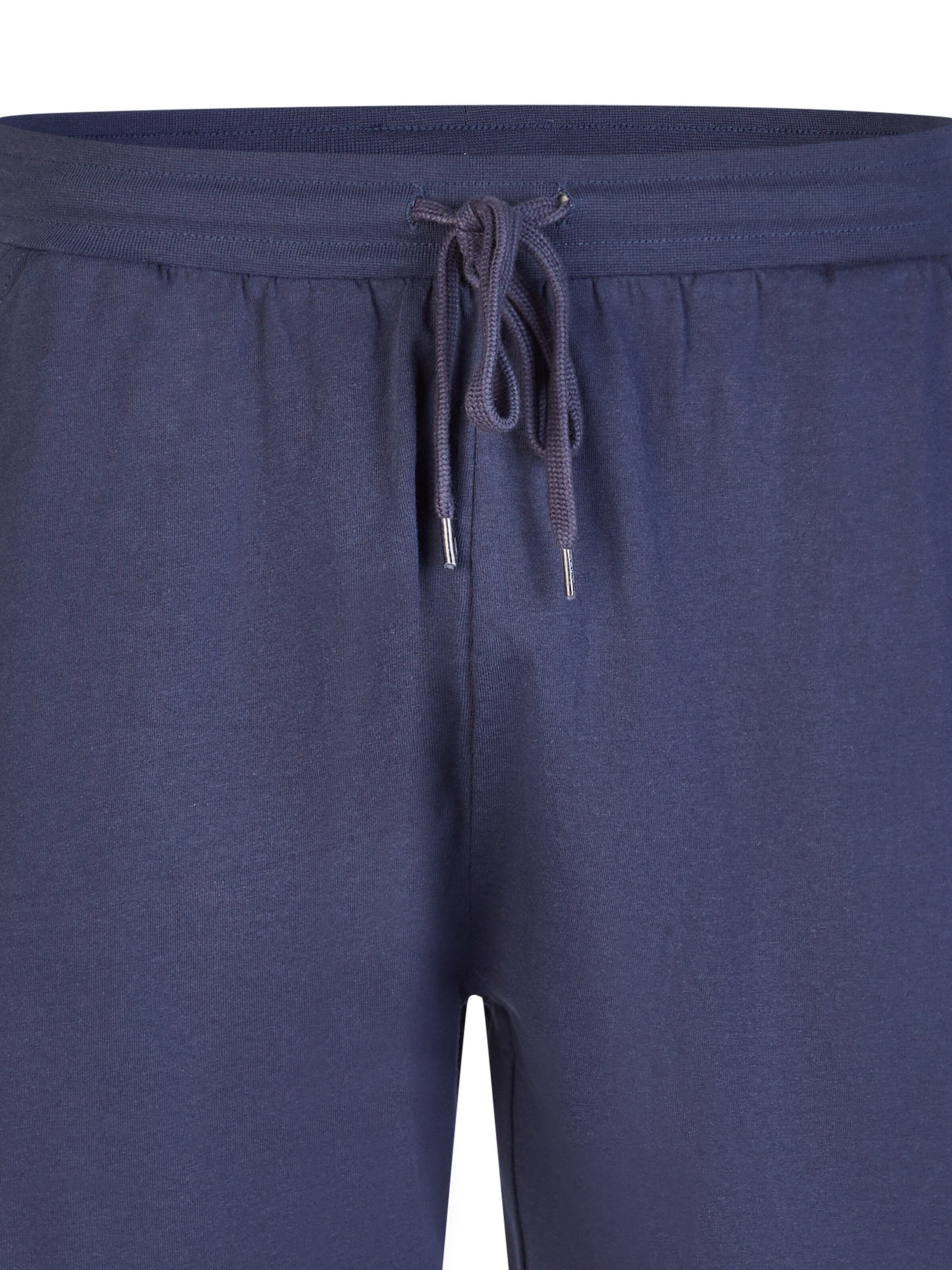 Phil & Co. Berlin Pyjamabroek ' Classic ' in Blauw