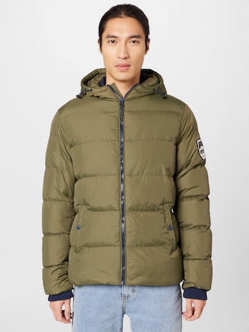 Veste d’hiver 'Hoover' INDICODE JEANS en vert : devant