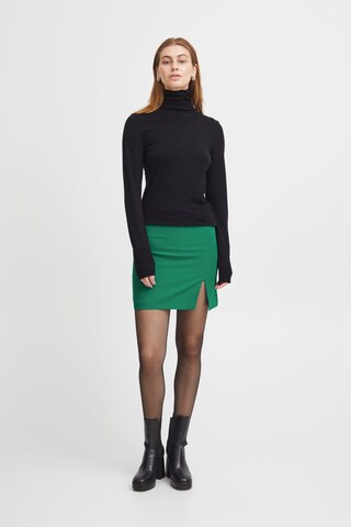Jupe 'Lexi' ICHI en vert