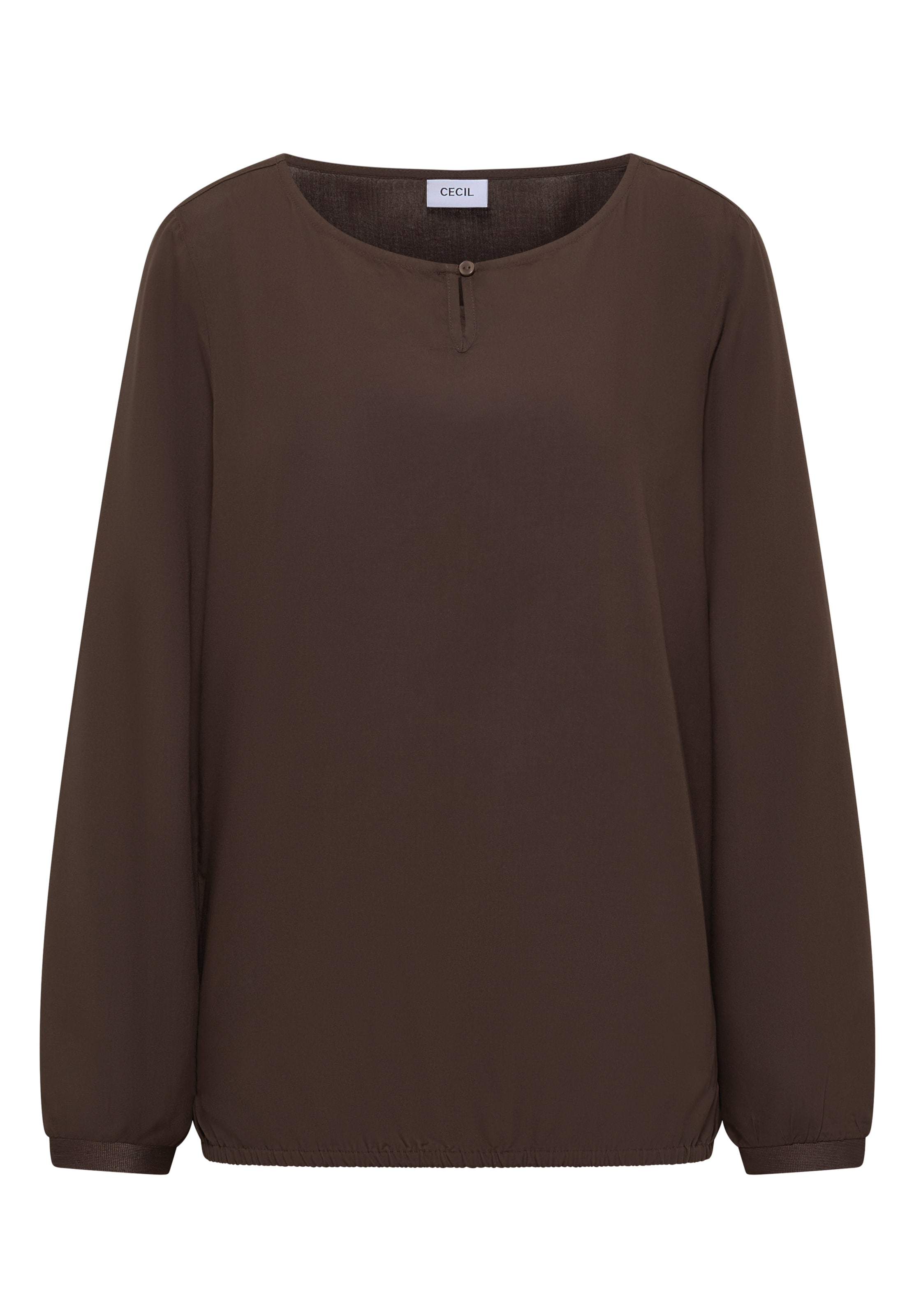 CECIL Bluse in Braun: Vorderseite