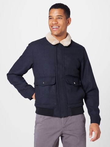 Veste mi-saison 'Tom' JACK & JONES en bleu : devant