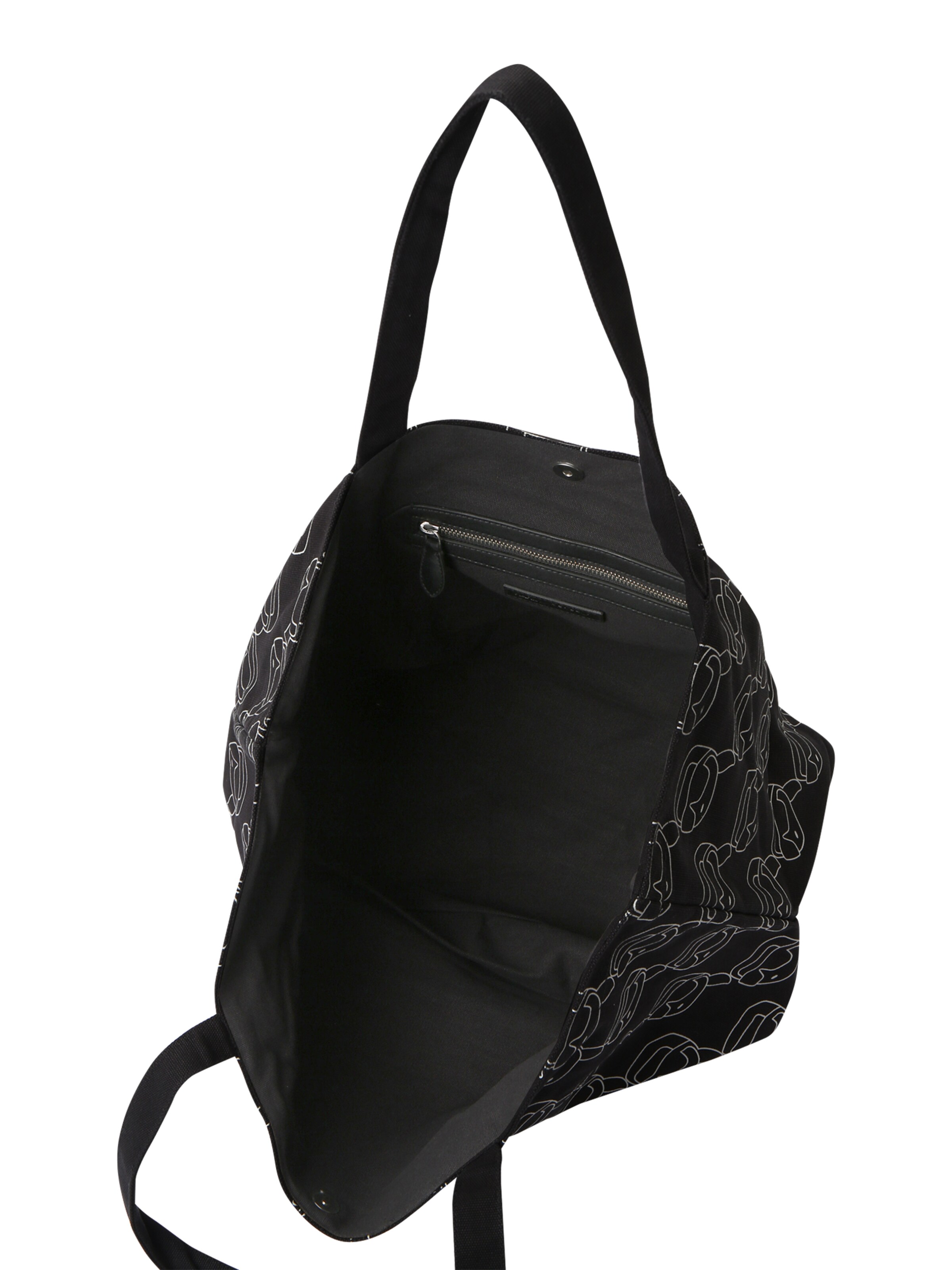 Karl Lagerfeld Μεγάλη τσάντα 'IKON' σε μαύρο