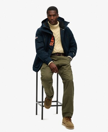 Veste d’hiver Superdry en bleu