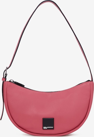 rožinė KARL LAGERFELD JEANS Rankinė ant peties: priekis