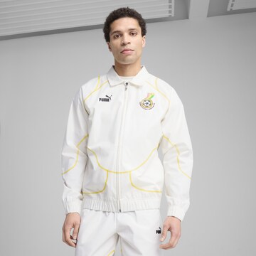 PUMA Training jacket 'Ghana' in White: front