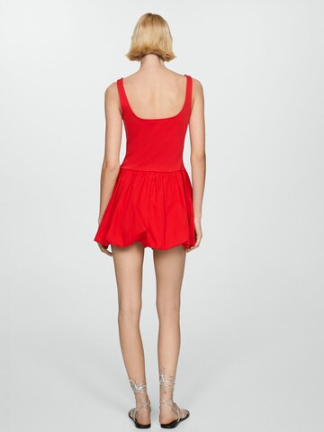 Robe d’été 'Nube' MANGO en rouge