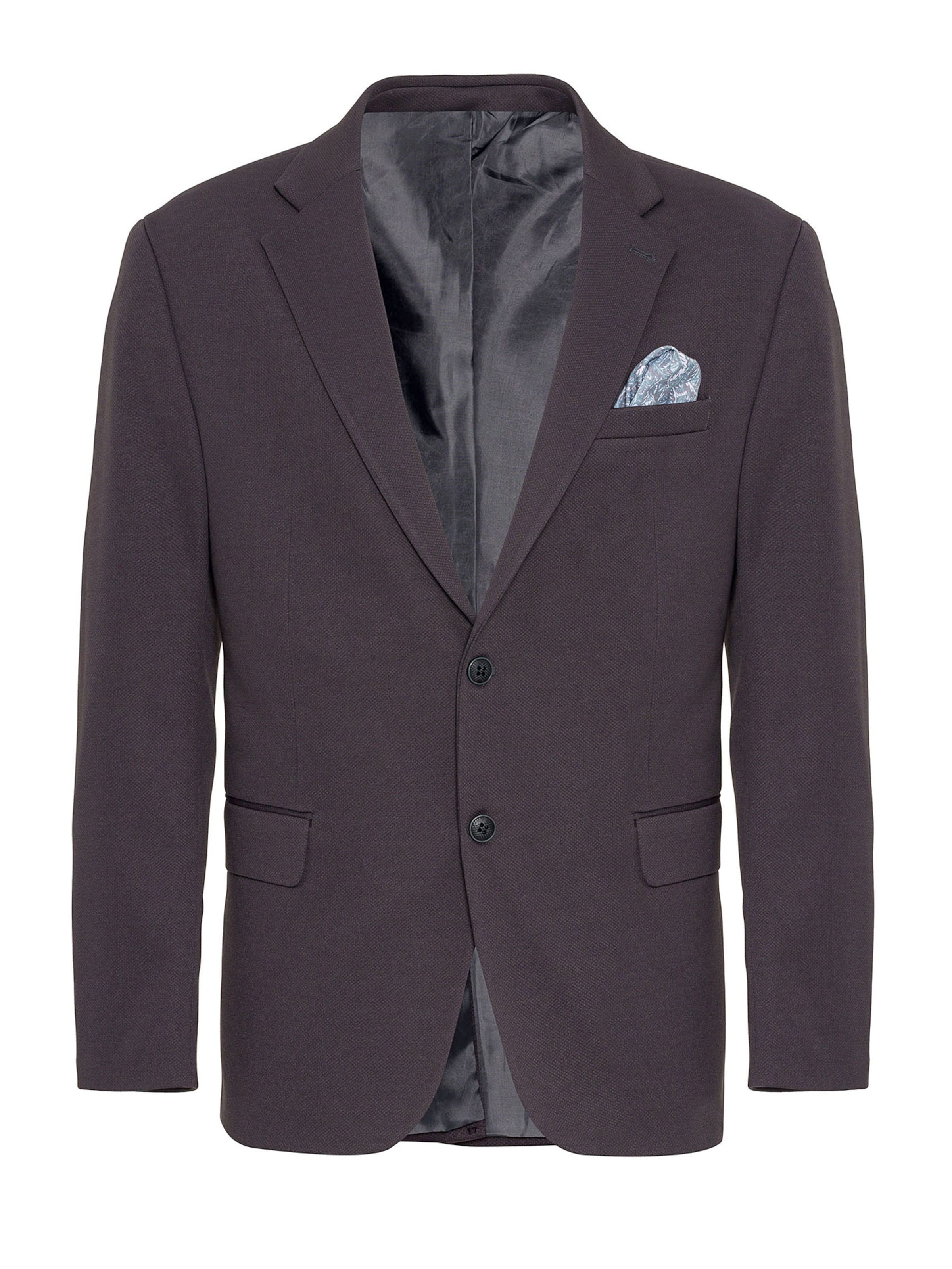 Daniel Hills Regular fit Poslovni suknjič  | siva barva: sprednja stran