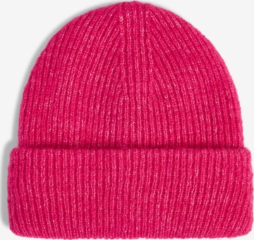 Marie Lund Beanie in Pink: front