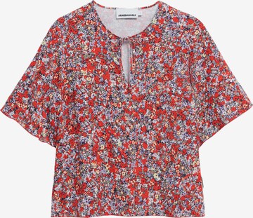 ARMEDANGELS Blouse 'Andrikaa' in Orange: front