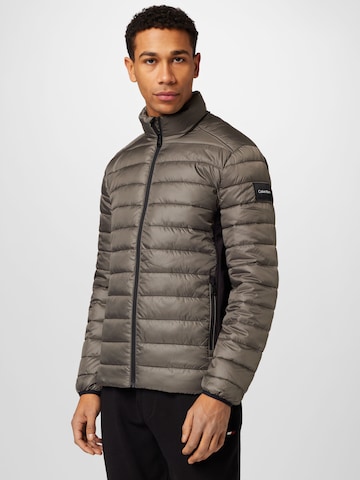 Calvin Klein Between-Season Jacket in Grey: front