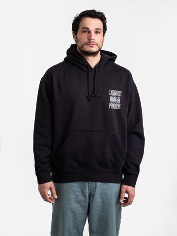 Carhartt WIP Sweatshirt ' Always a WIP' in Schwarz: Vorderseite
