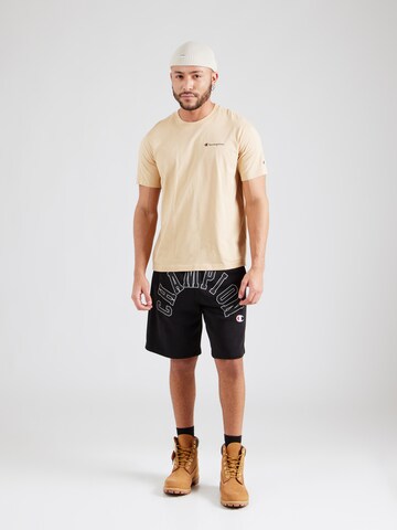 Maglietta di Champion Authentic Athletic Apparel in beige