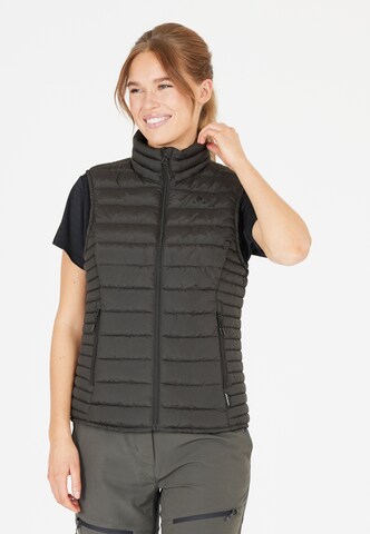 Whistler Sportbodywarmer 'Edge' in Grijs: voorkant