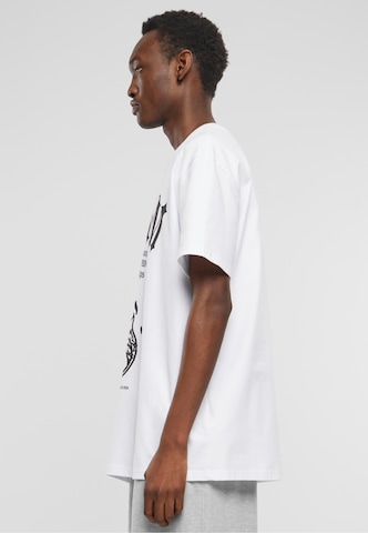 T-Shirt 'Teamdream' MT Upscale en blanc
