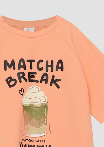 T-Shirt s.Oliver en orange