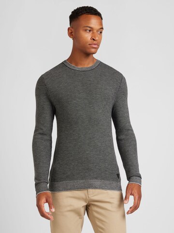 GUESS Sweater 'EARLE' in Black: front
