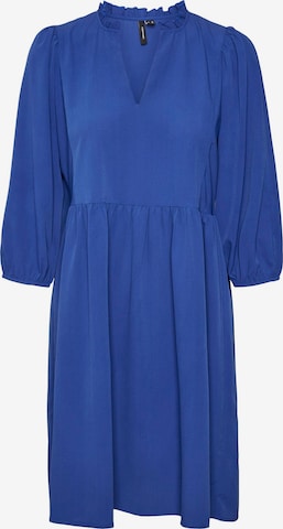 VERO MODA Jurk 'Denise Olivia' in Blauw: voorkant