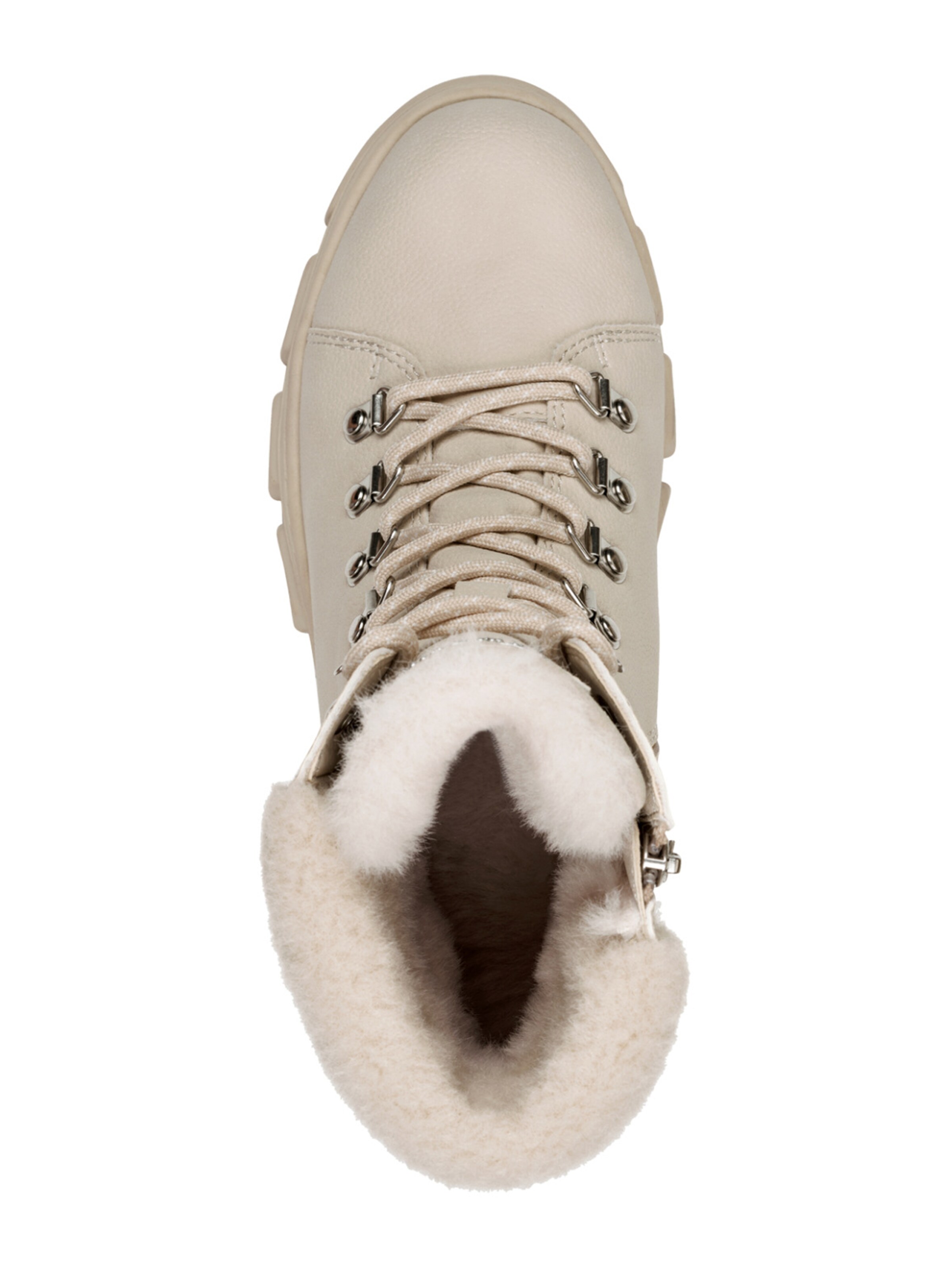 Bottines à lacets Tamaris en beige