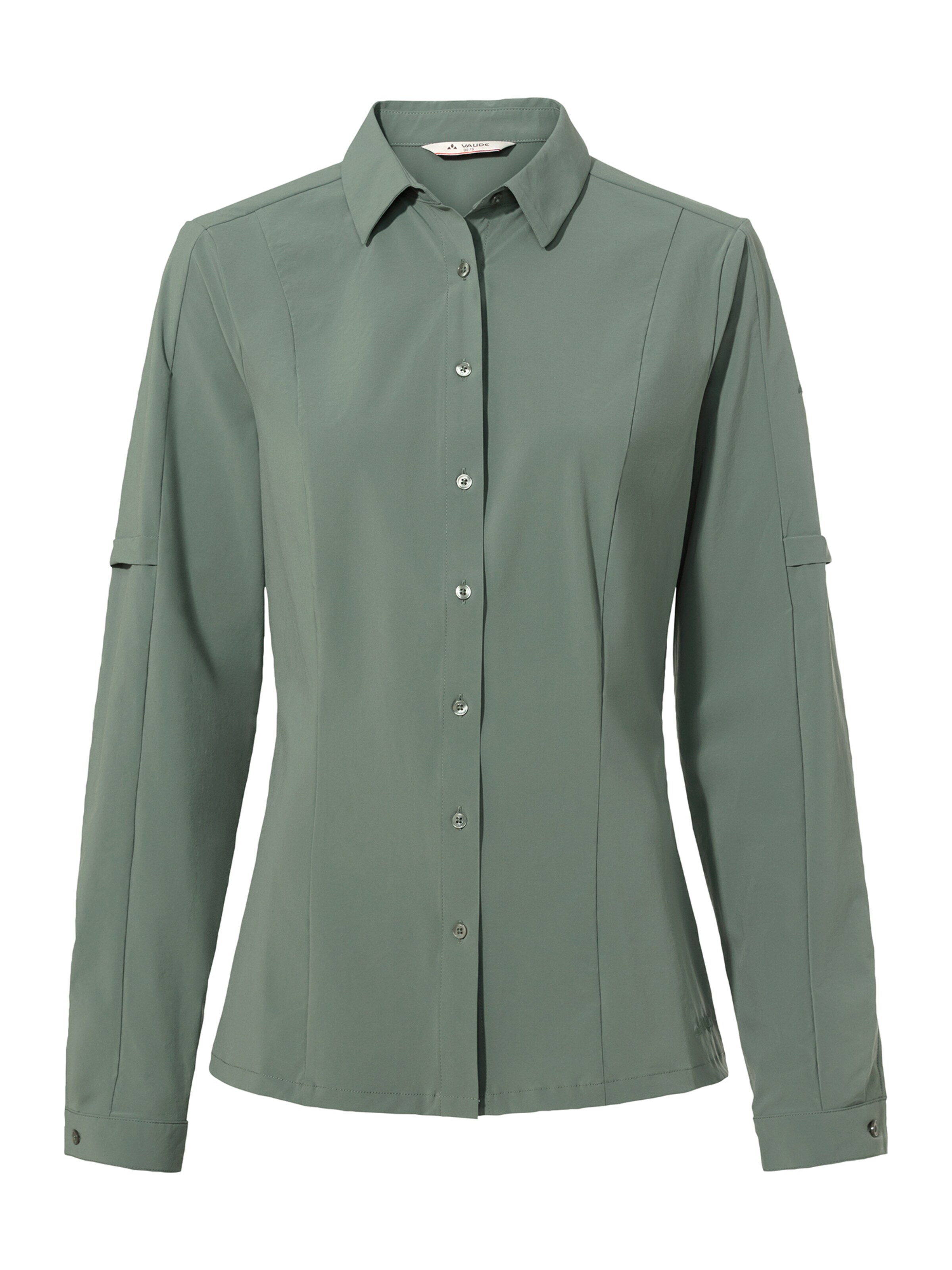 VAUDE Funktionsbluse 'Farley' in Grün: Vorderseite