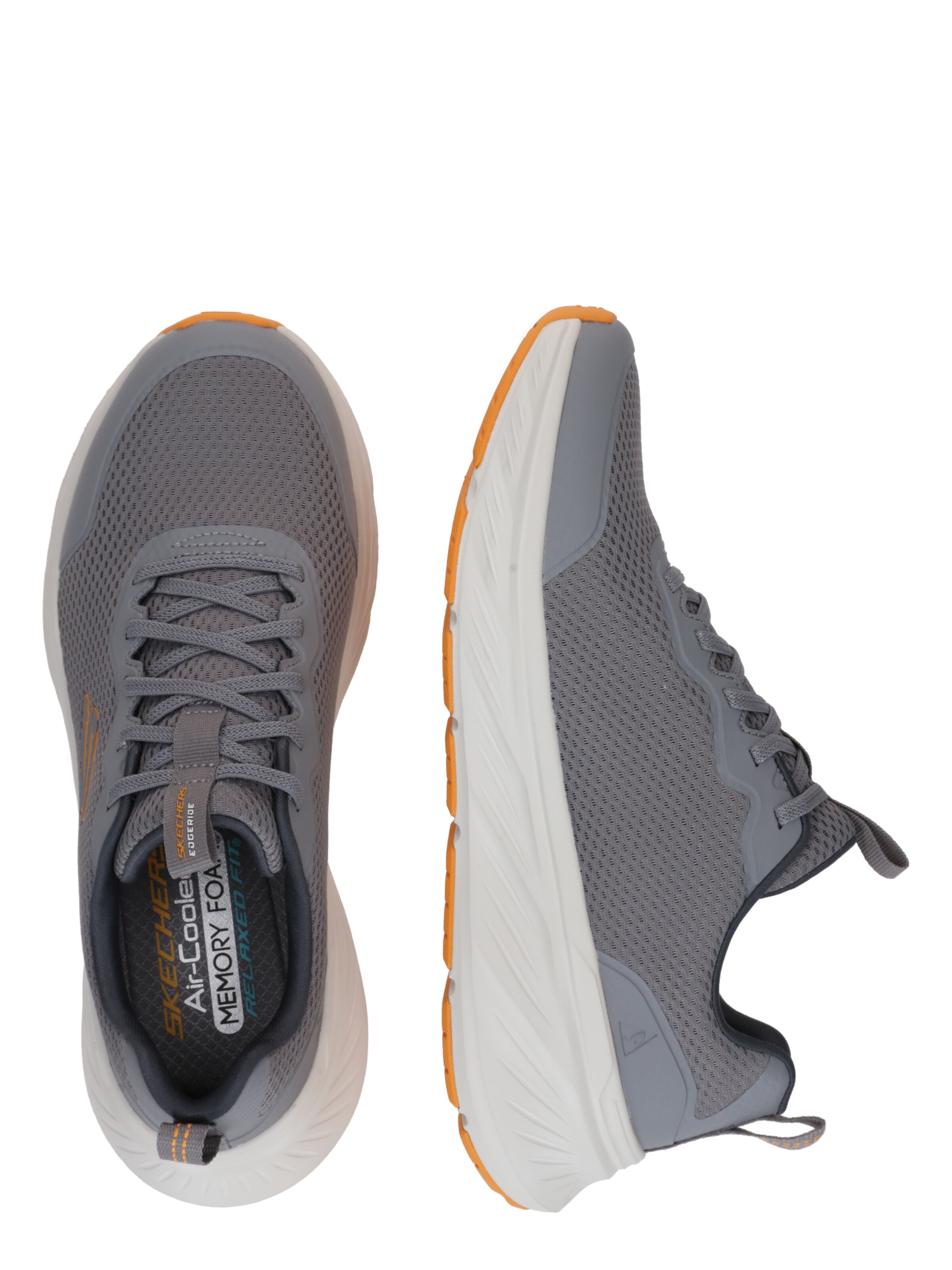 Sneaker low 'Edgeride' de la SKECHERS pe gri