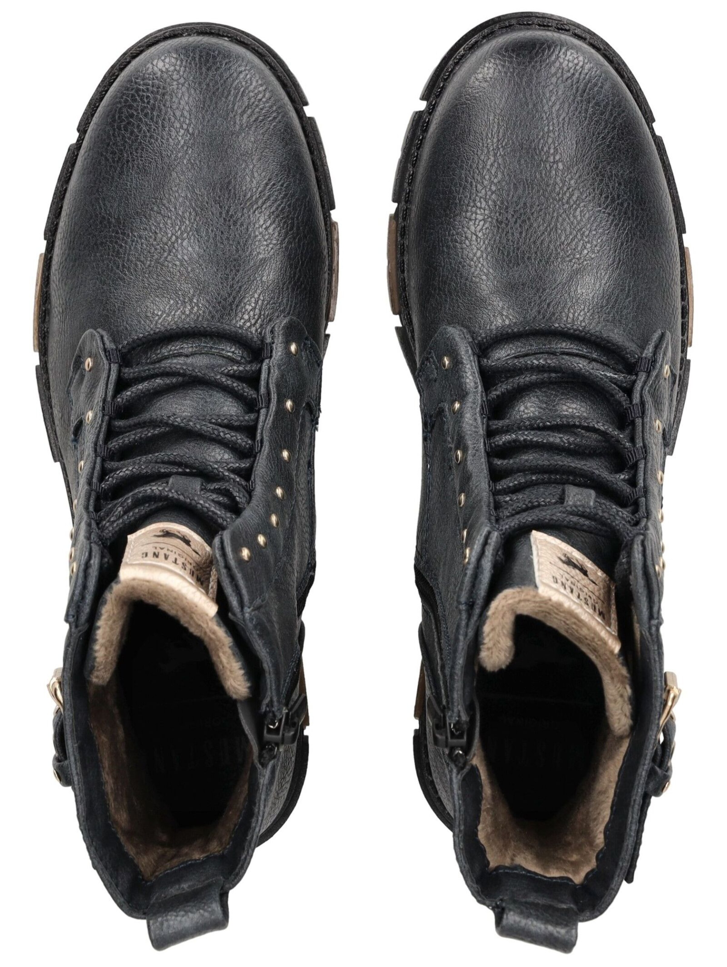 Stivaletto stringato di MUSTANG in blu