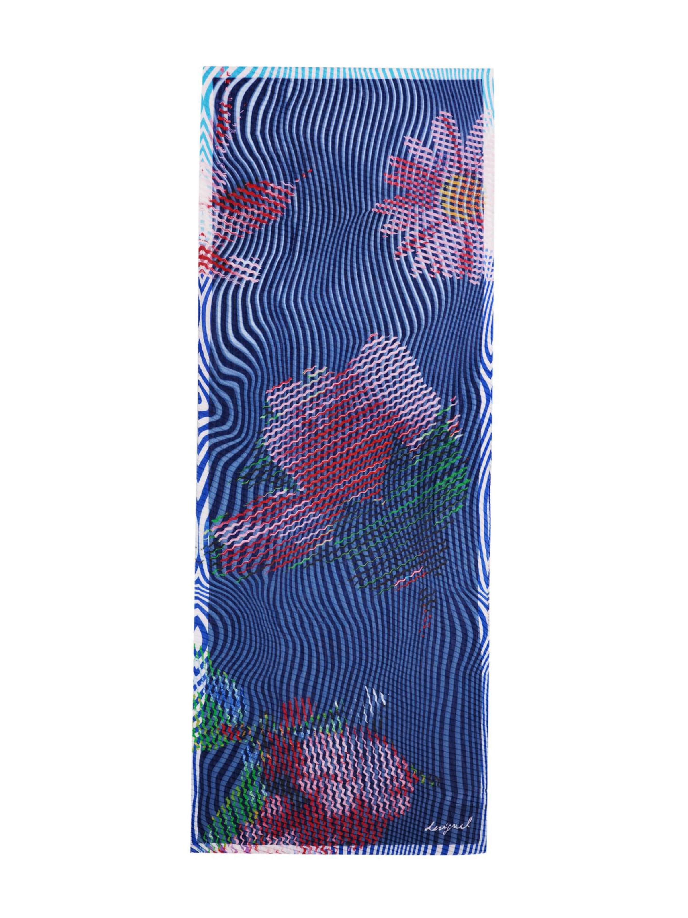 Desigual Schal in Blau: Vorderseite