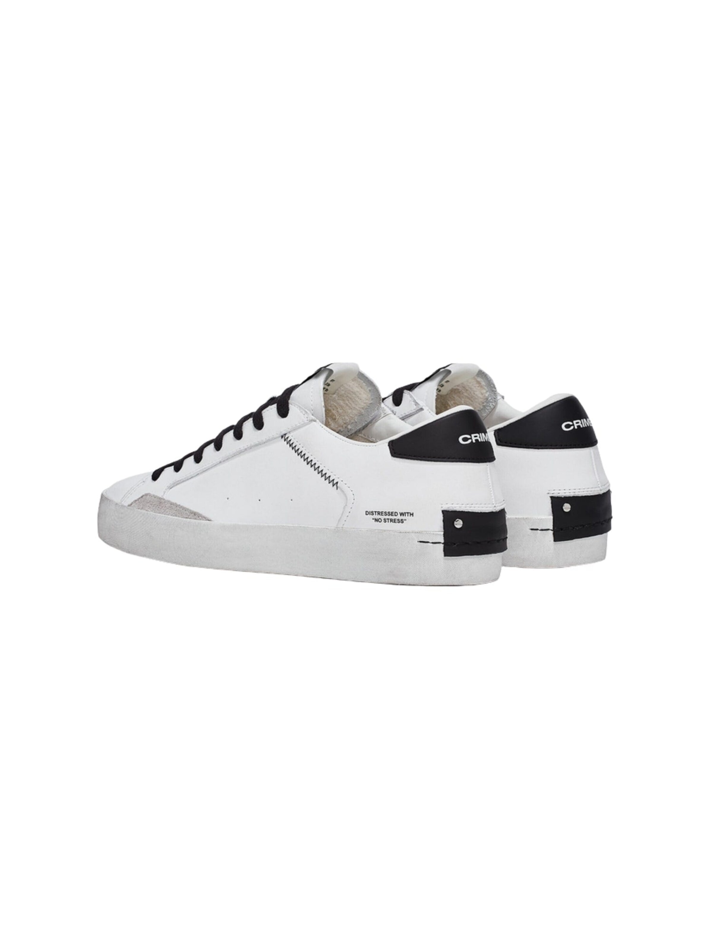Crime London Sneakersy niskie w kolorze biały