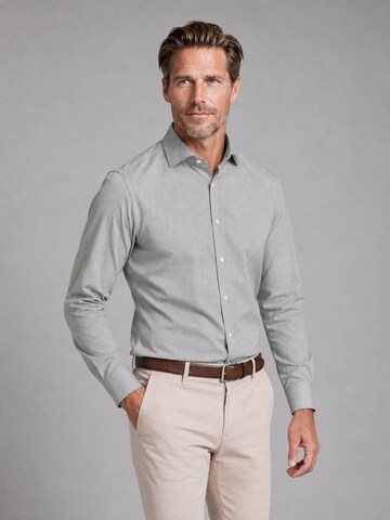 Profuomo Slim fit Overhemd in Groen