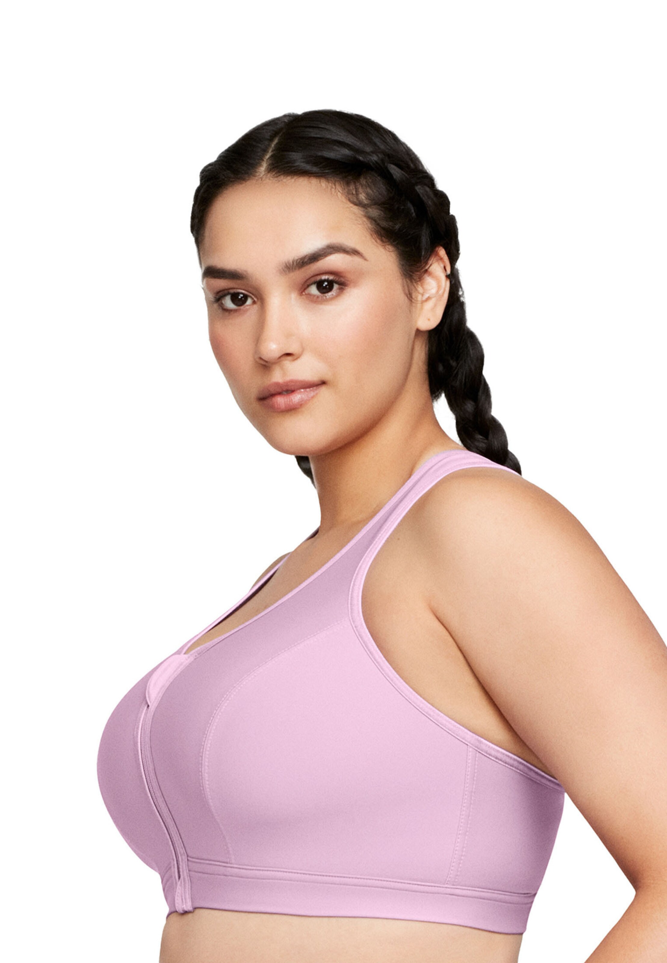 GLAMORISE Bralette Bra in Purple