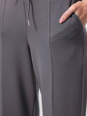 Wide Leg Pantalon Tommy Life en gris