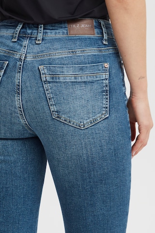 PULZ Jeans Skinny Farkkuleggingsit 'Tenna' värissä sininen