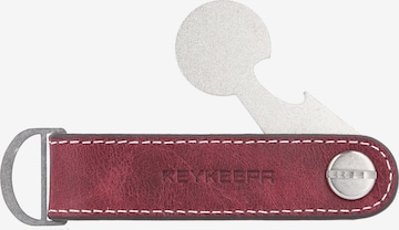 Keykeepa Schlüsselanhänger 'Loop' in Rot: predná strana